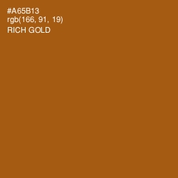#A65B13 - Rich Gold Color Image
